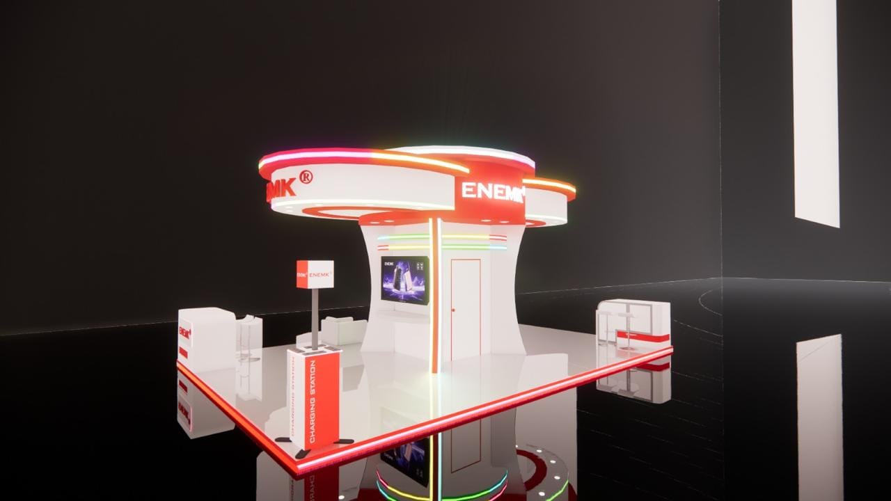 Booth Enemk - JIVE 2025 oleh Arta Exhibition
