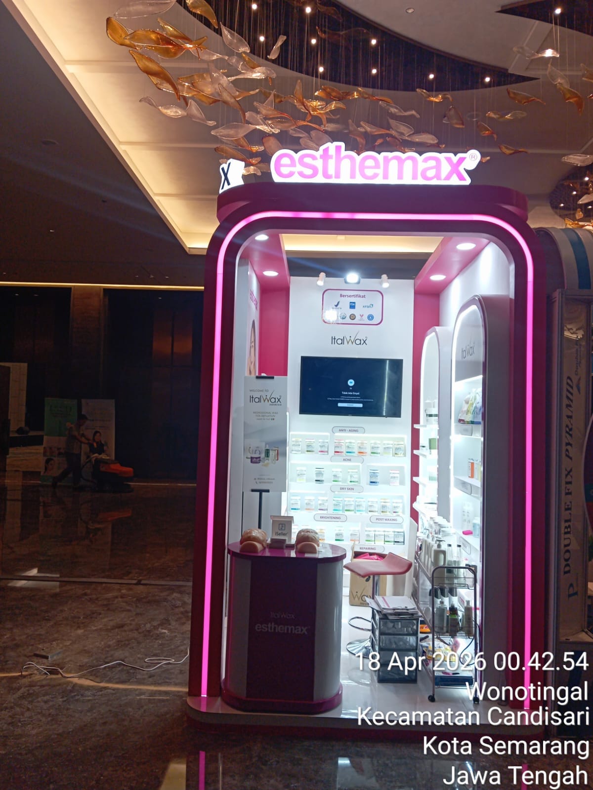 Booth Esthemax X Italwax - CESWAM SEMARANG, foto 3