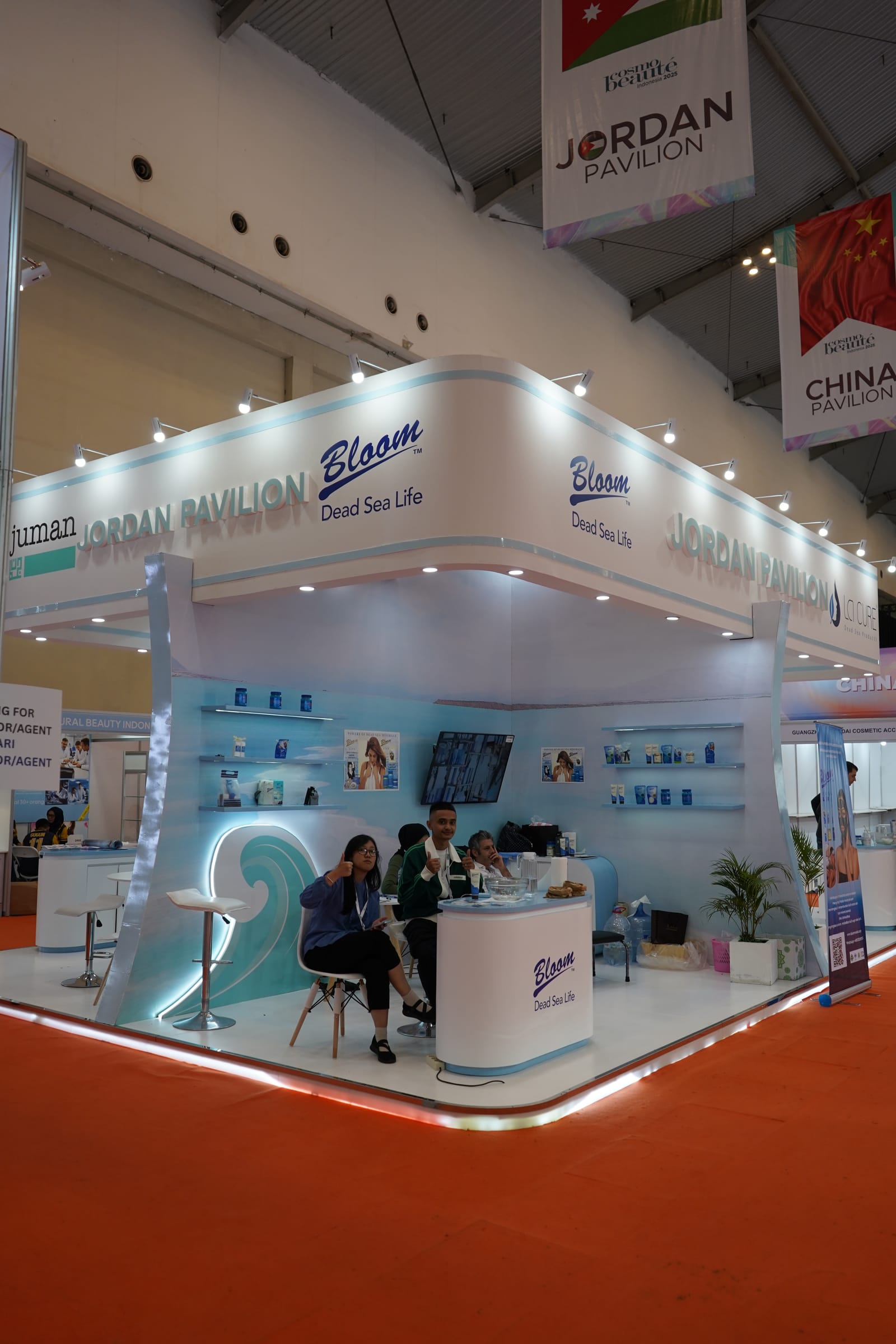 Booth Jordan Pavilion - CBI 2025 oleh Arta Exhibition