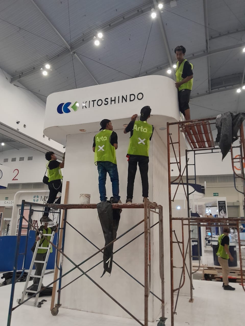 Booth Kitoshindo - ISWAM 2025 oleh Arta Exhibition