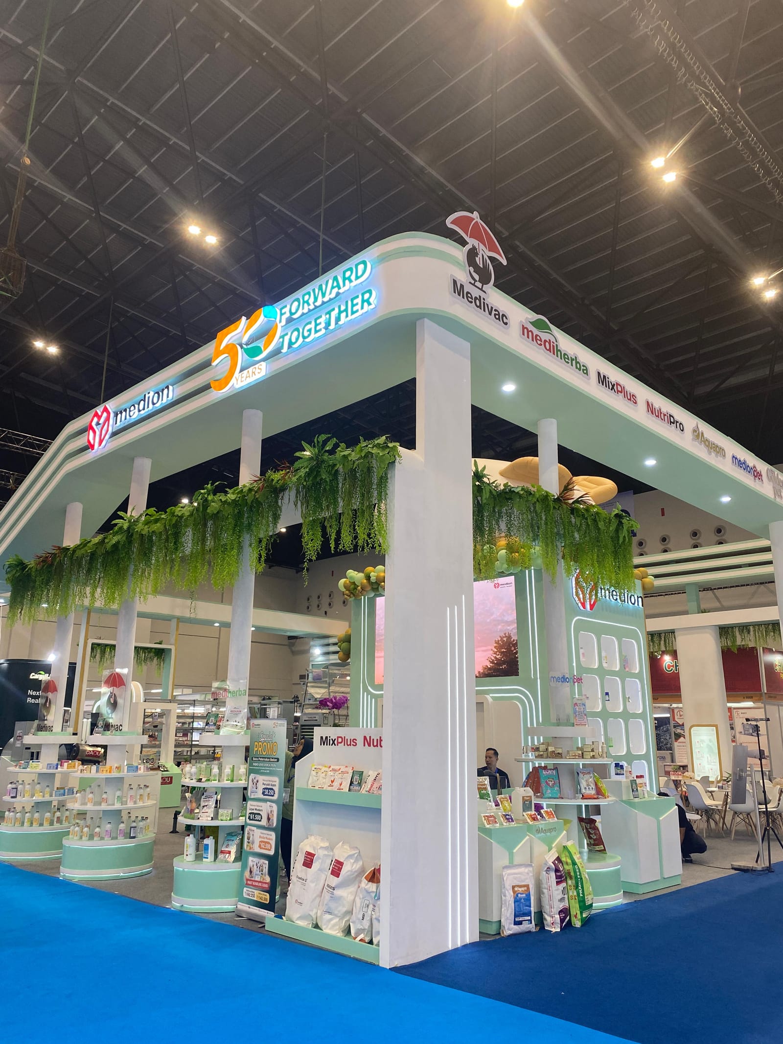 Booth Medion - INDO LIVESTOCK oleh Arta Exhibition