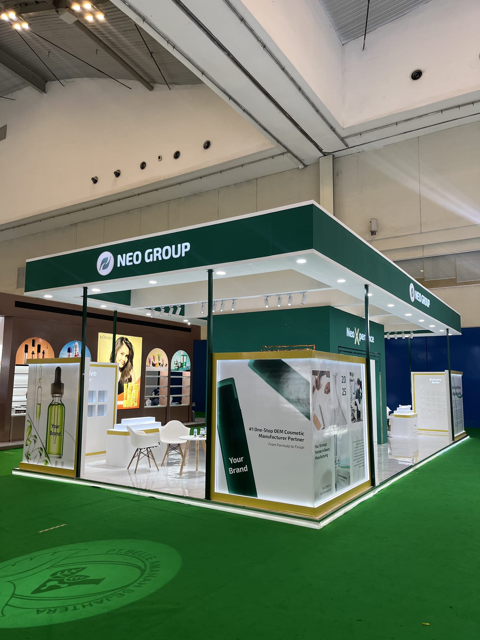 Booth NEO Group - CBI 2025 oleh Arta Exhibition