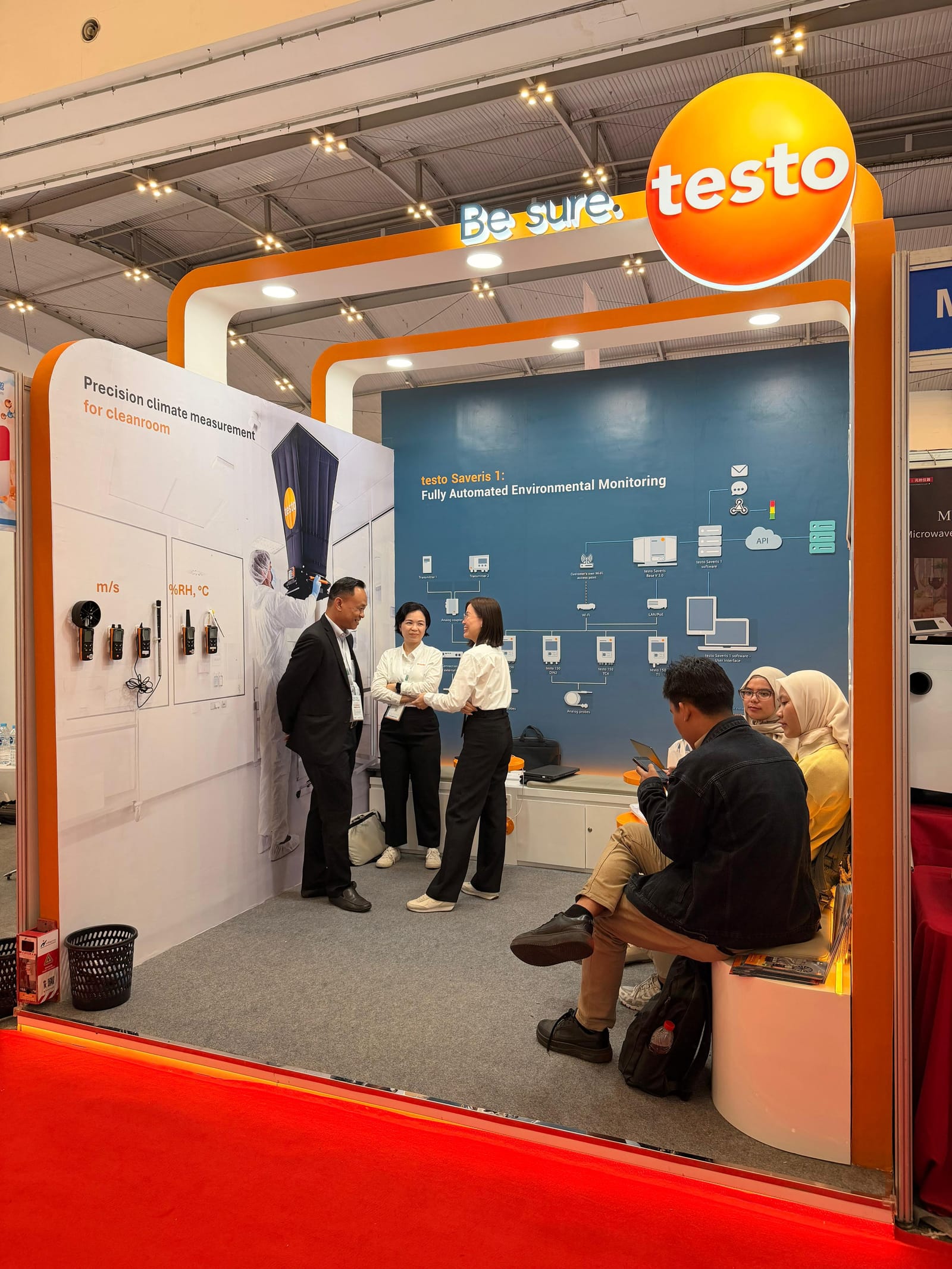 Booth Testo - LAB INDO 2026 oleh Arta Exhibition