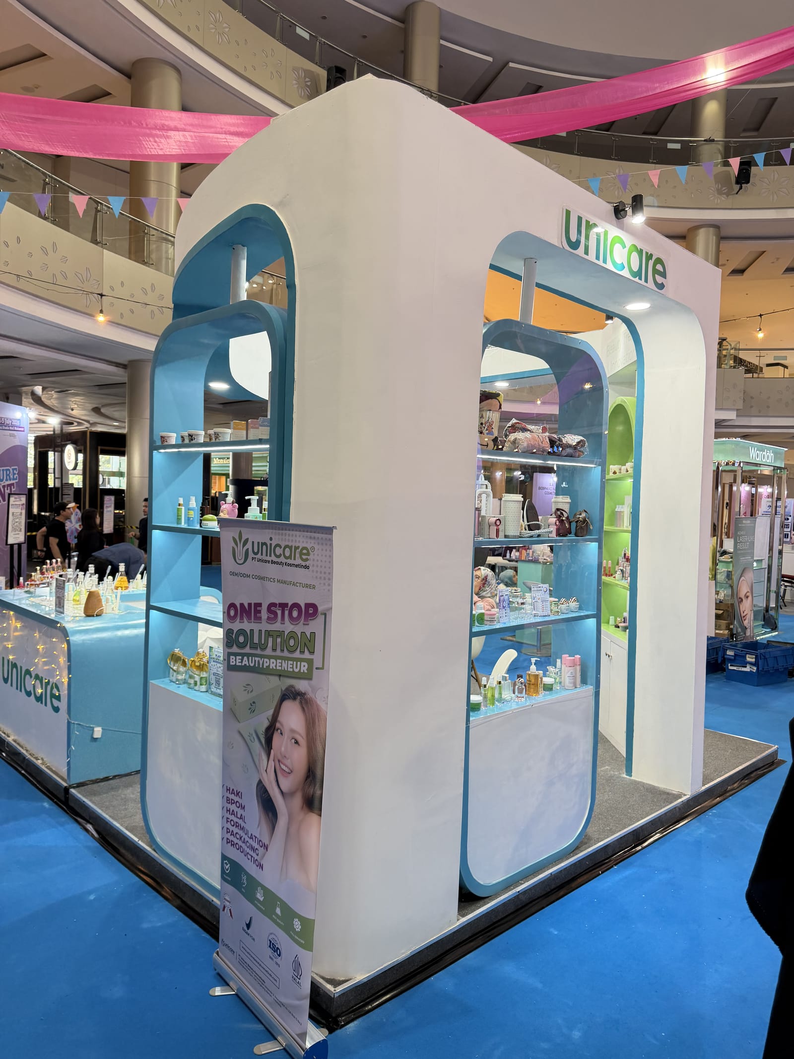 Booth Unicare - MAKASSAR BEAUTY FESTIVAL, foto 6