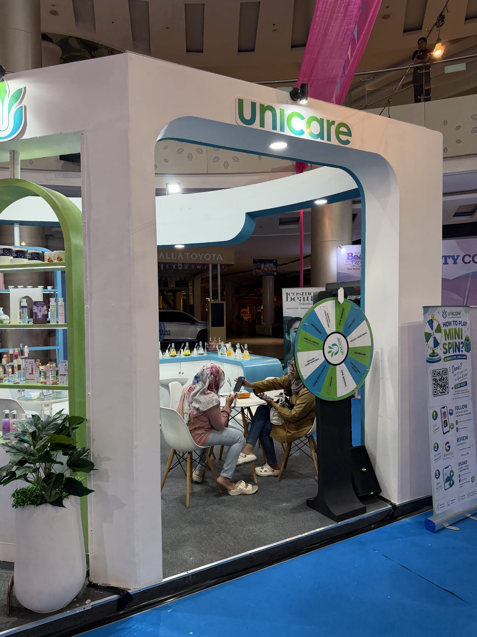 Booth Unicare - MAKASSAR BEAUTY FESTIVAL, foto 8